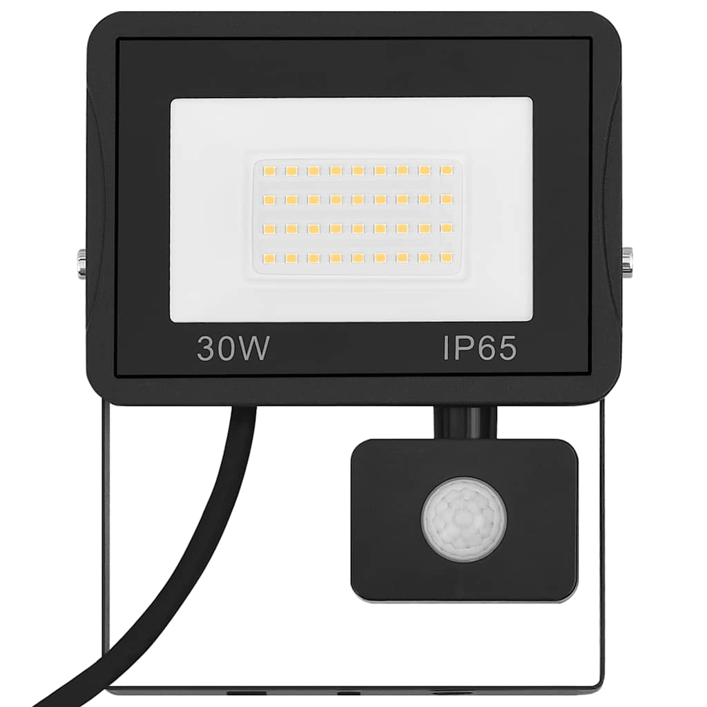 Led-projektør med sensor - varm hvid, 1, 30 w, x - number 5.