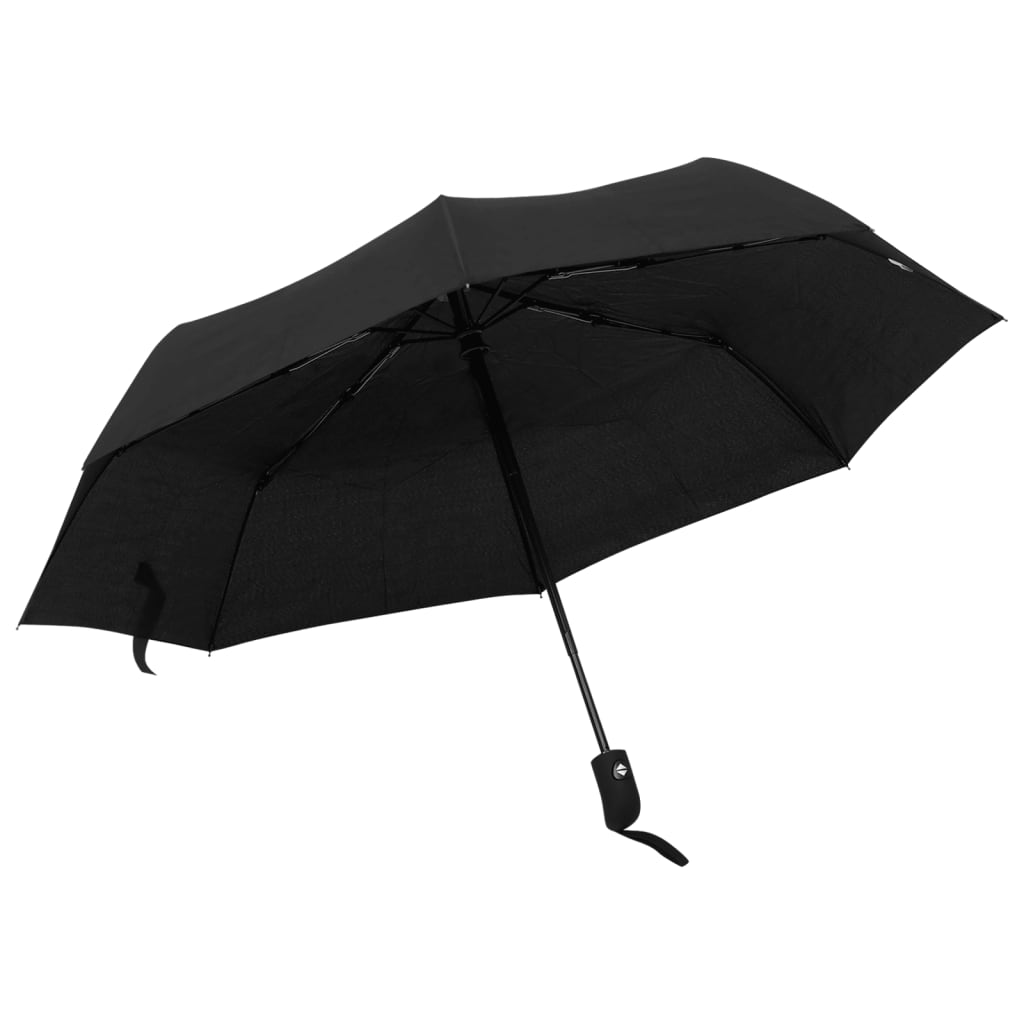 Paraply 95 cm automatisk åbning og lukning sort - number 1.