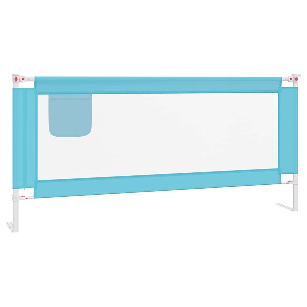 Letto cavallo per letto bambini 200x25 cm tessuto blu - number 2.