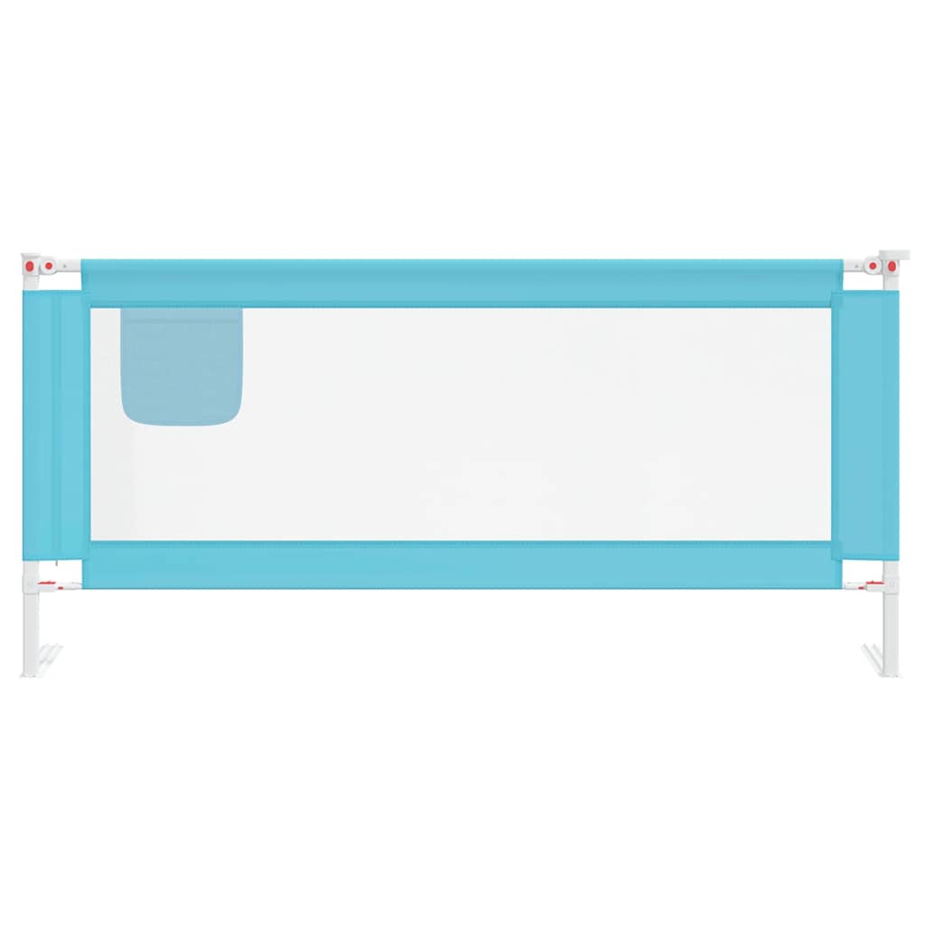 Letto cavallo per letto bambini 200x25 cm tessuto blu - number 3.