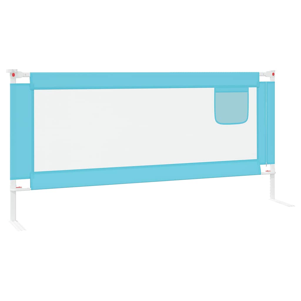 Letto cavallo per letto bambini 200x25 cm tessuto blu - number 5.