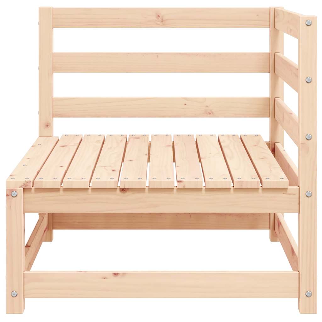 Hörnmoduler för trädgårdssoffa 2 st. massiv furu - number 4.