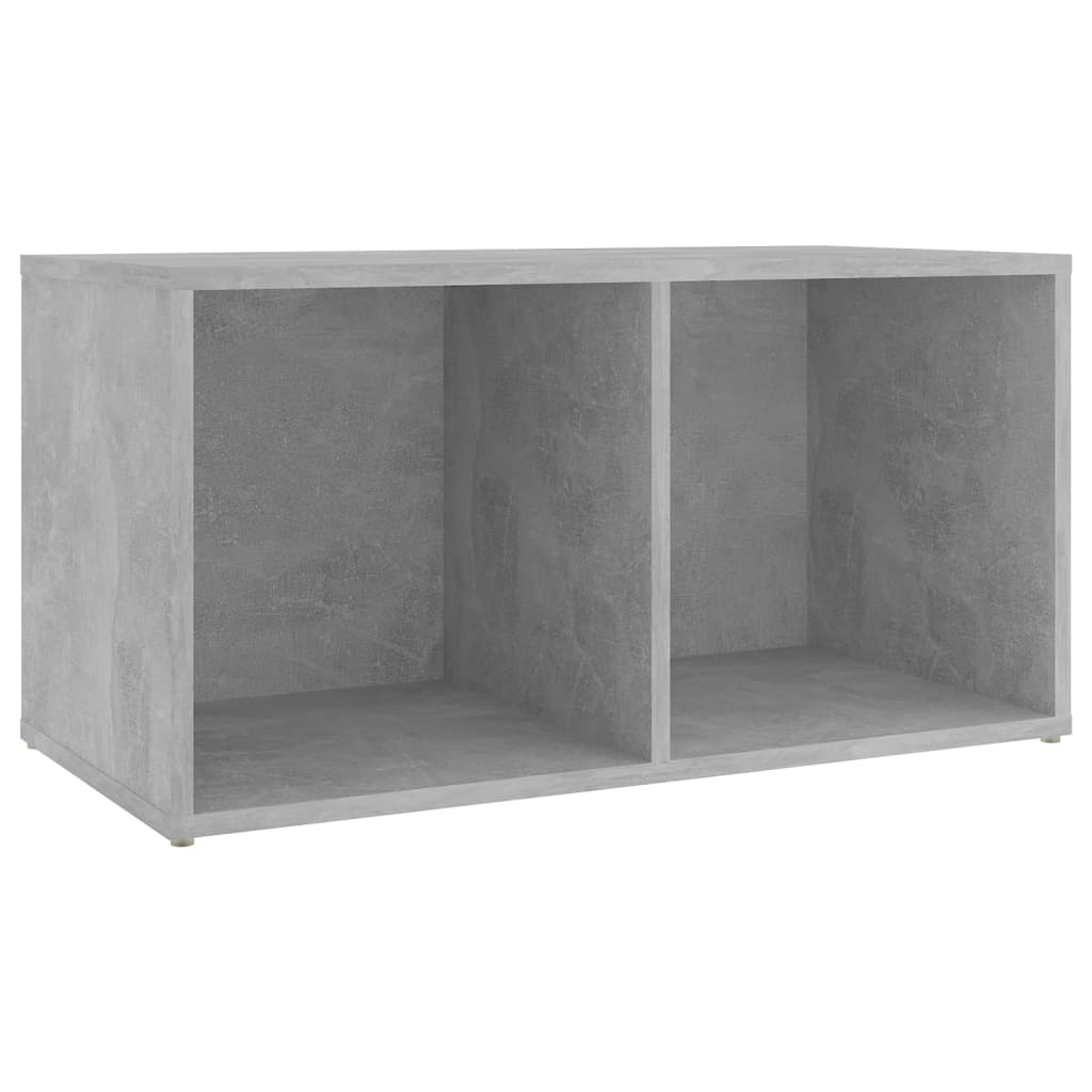Tv-skap 72x35x36,5 cm konstruert tre - betonggrå, 72 x 35 x 36,5 cm, 1 - number 2.