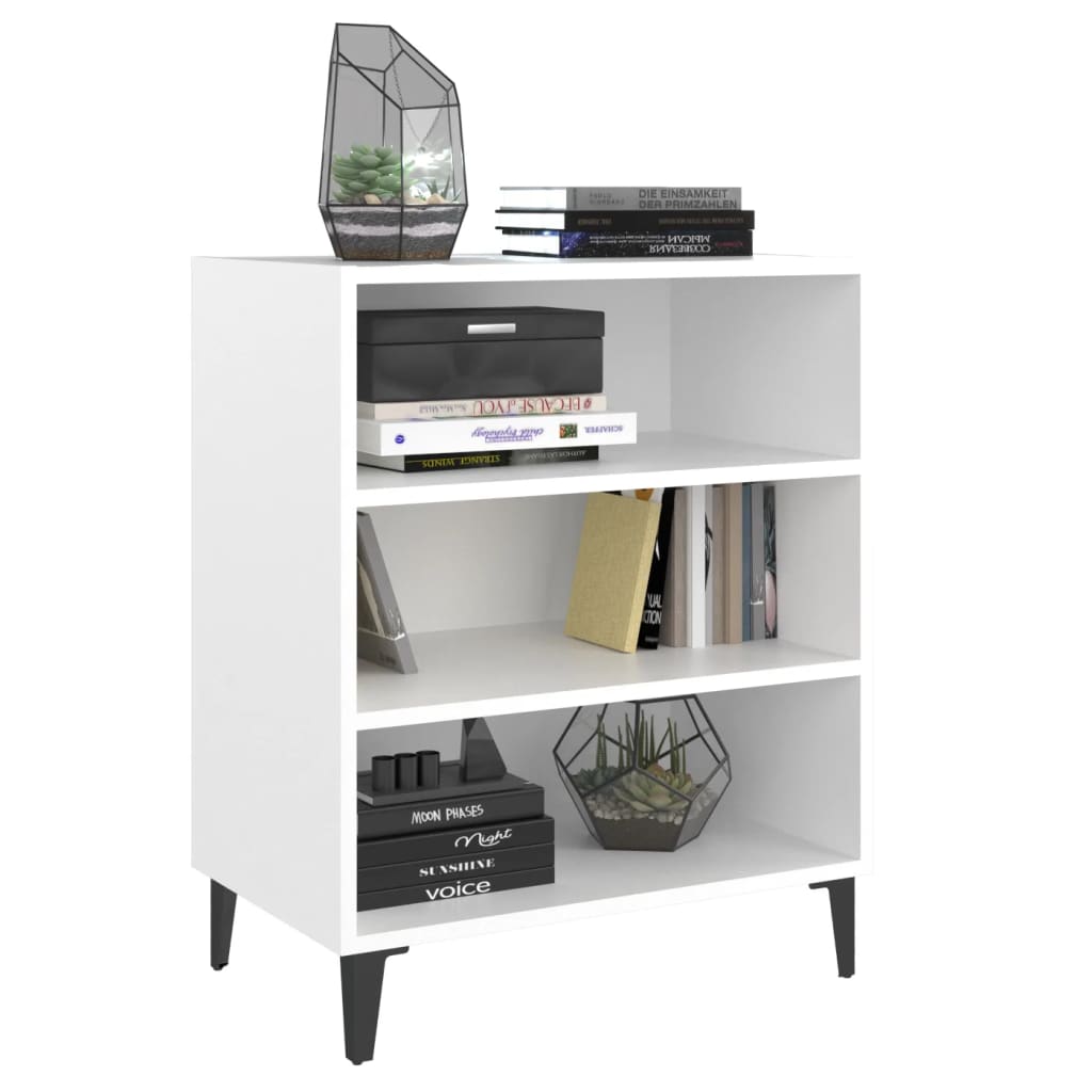 Skænk 57x35x70 cm konstrueret træ - hvid, 1 - number 3.