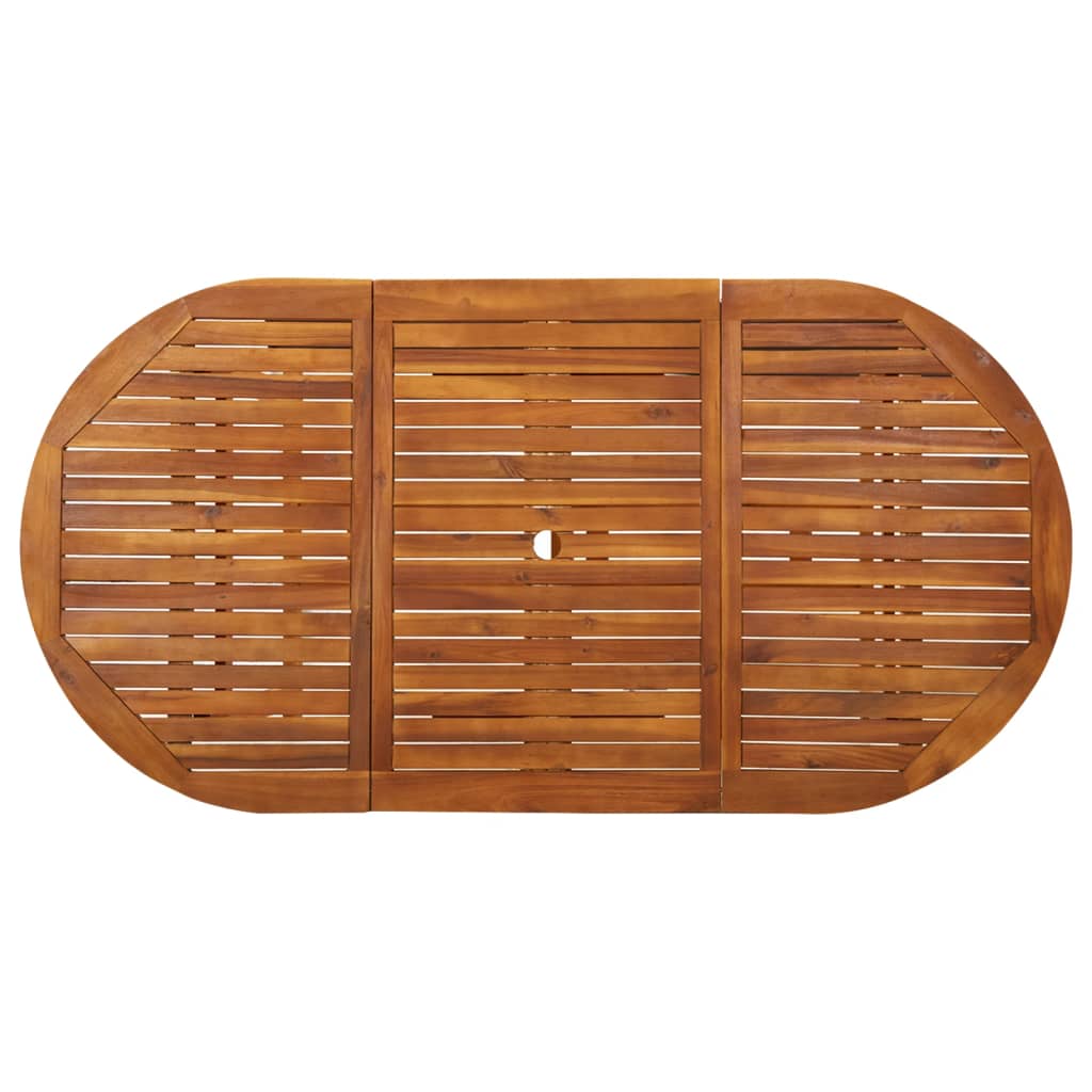 Tavolo da giardino in legno massello di acacia - 180 x 90 x 75 cm, 1 - number 4.