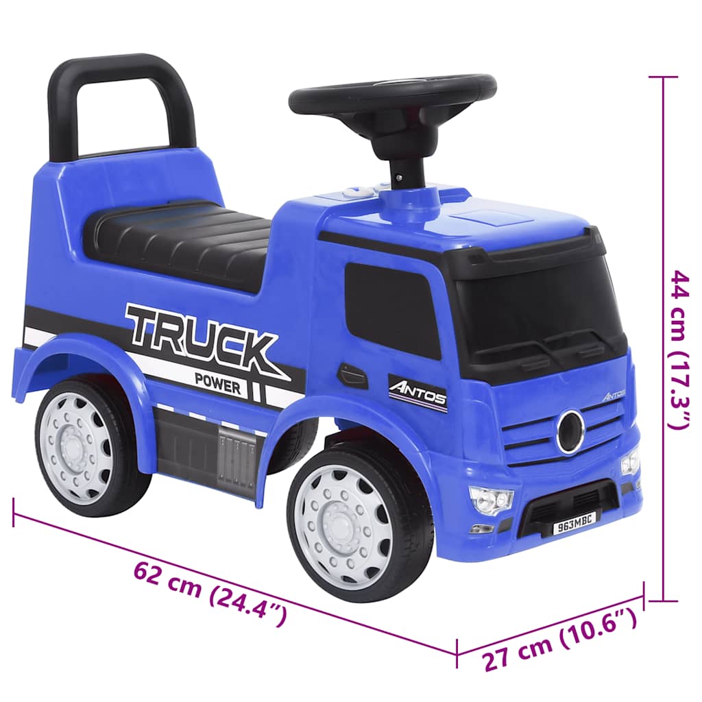 Voiture à pied mercedes-benz - number 7.