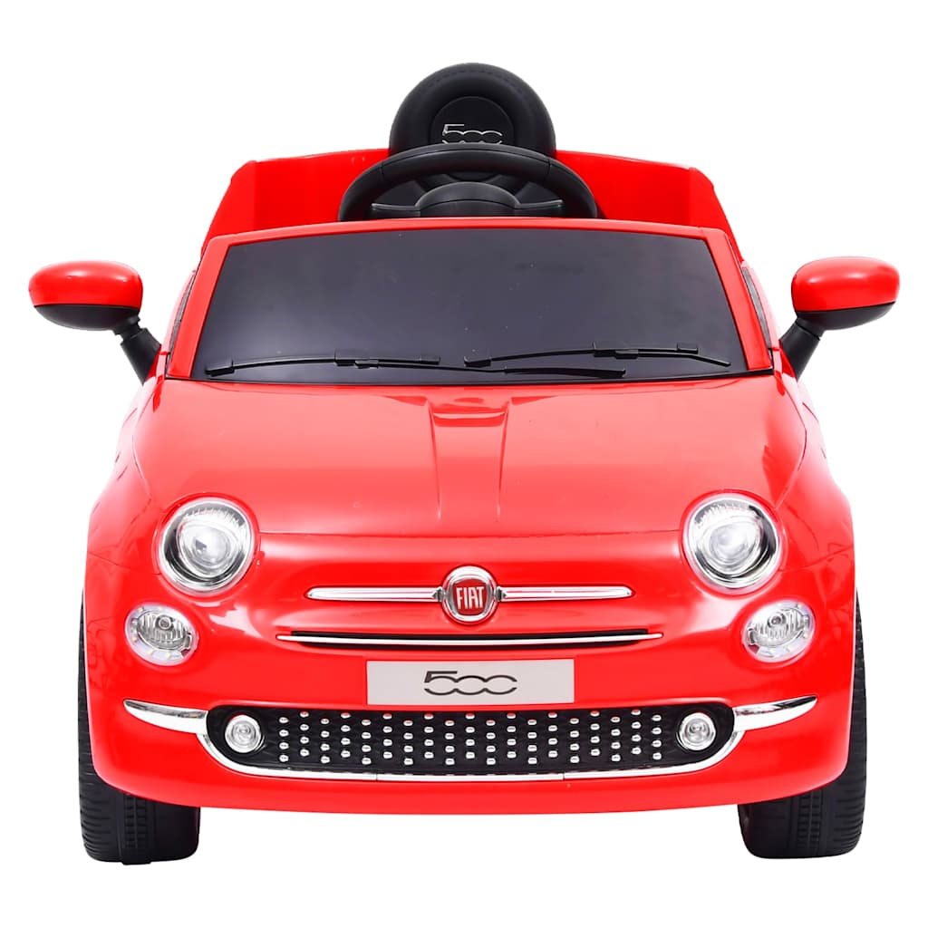 Voiture électrique pour enfants fiat 500 rouge - number 2.
