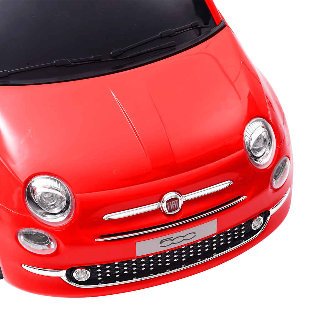 Voiture électrique pour enfants fiat 500 rouge - number 5.
