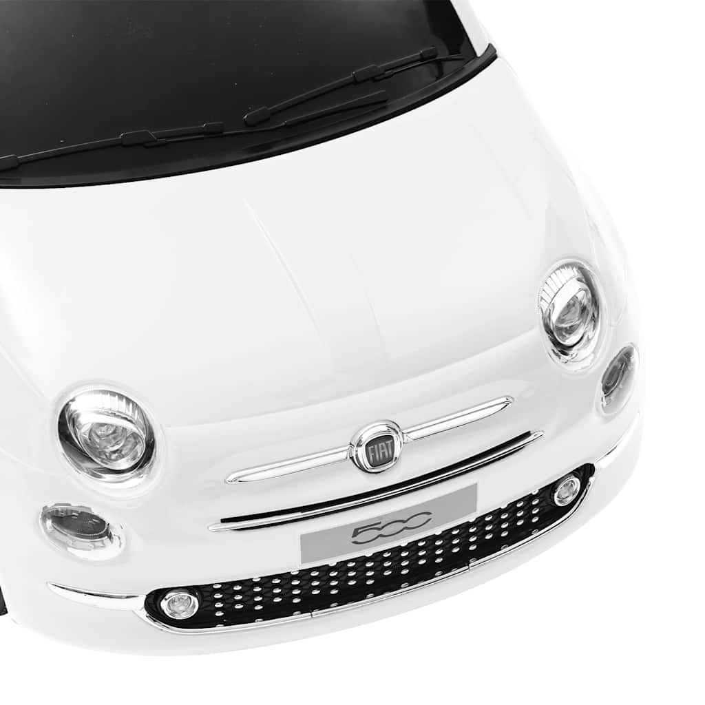 Voiture électrique pour enfants fiat 500 blanche - number 5.