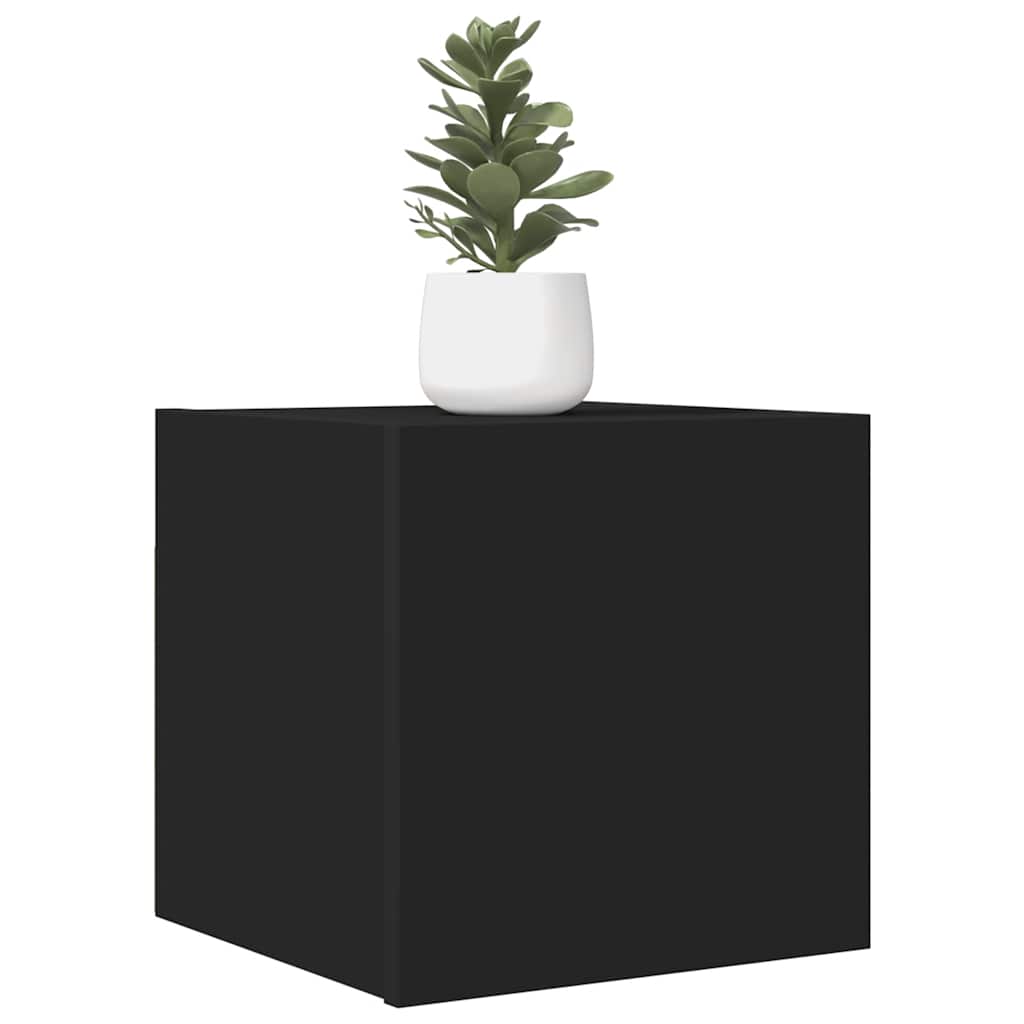 Væghængte tv-skabe stk. 30,5x30x30 cm - sort, 2 - number 1.