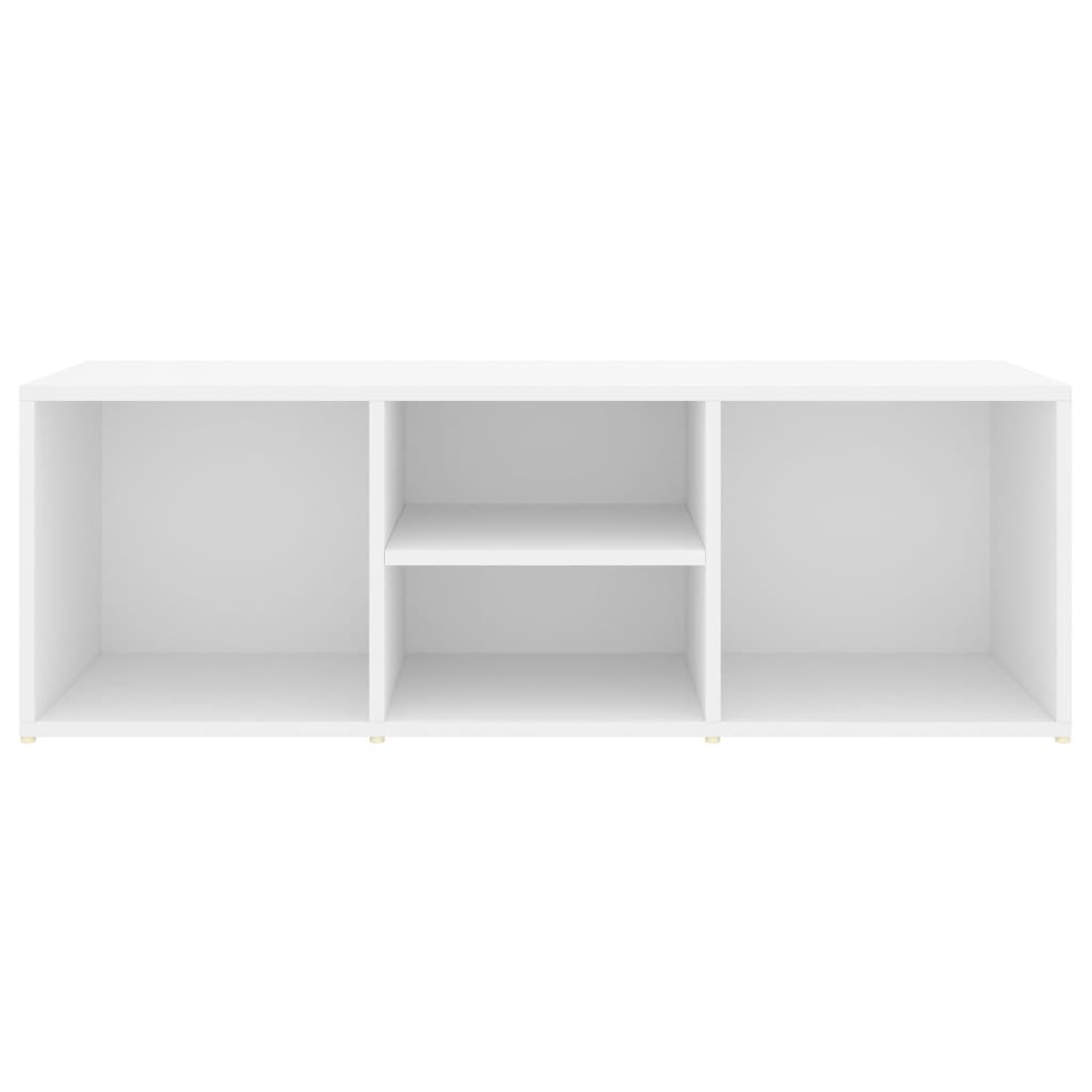 Shoe rack 105x35x35 cm engineered wood - white, 1 - number 4.