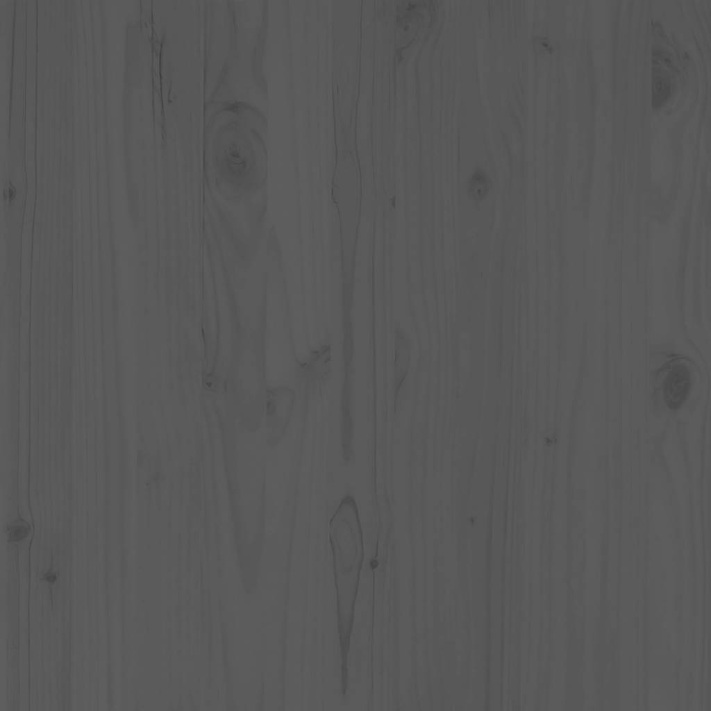 Midterdel til havesofa m. antracitgrå hynder massivt fyrretræ - number 5.