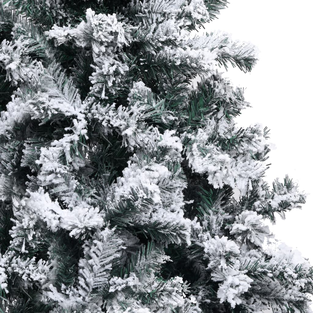 Artificial christmas tree with powder snow 400 cm pvc green - 400 x 190 cm, 1 - number 3.