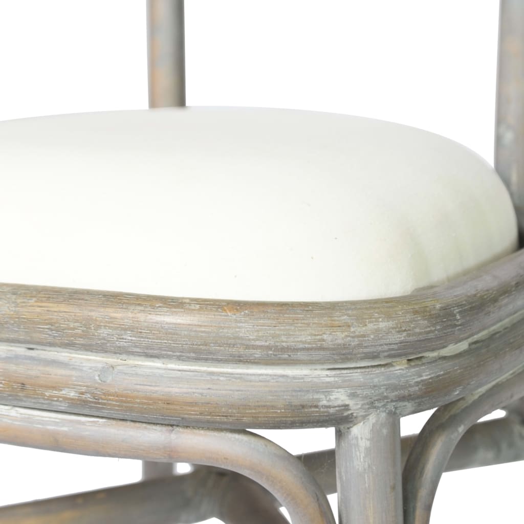 Blagovaonski stol stolice kom. lan - sivi, 4 - number 6.