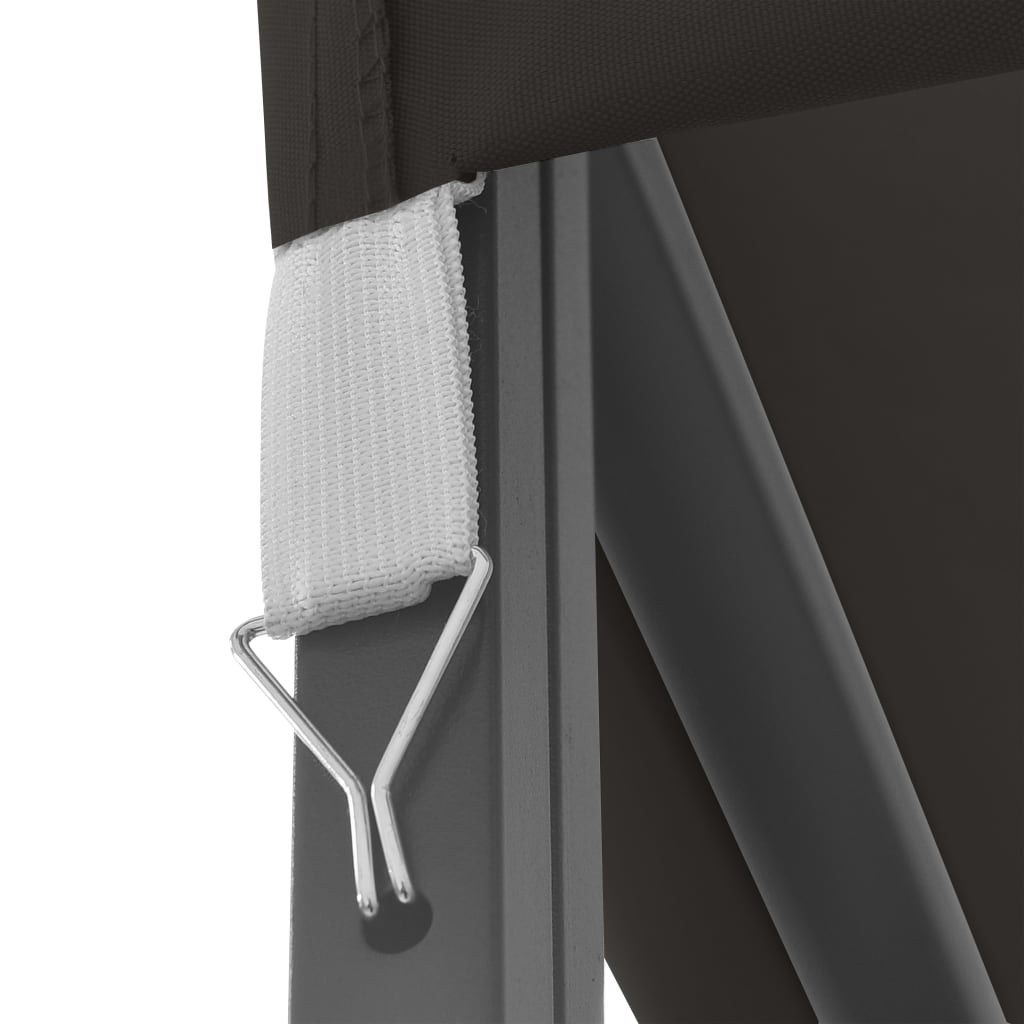 Paviljon s led svjetlećim lancima - antracit siva, 3 x 4 m, 1 - number 8.