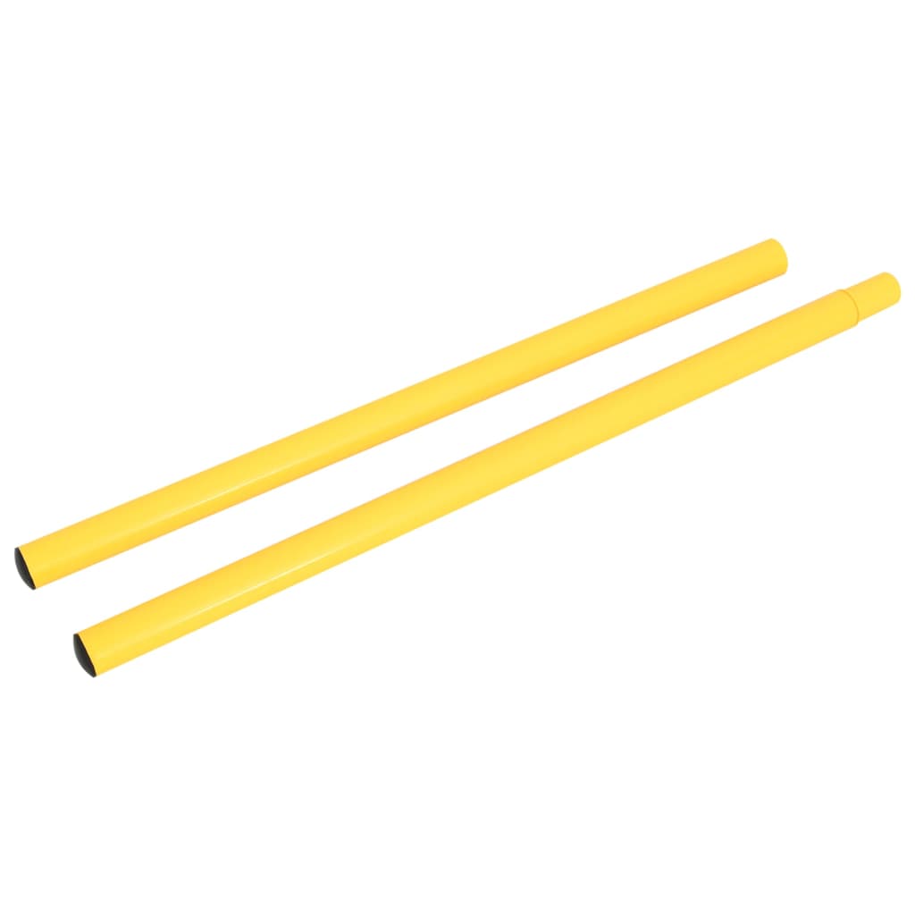 Parcours d'obstacles pour chiens - orange et jaune - number 6.