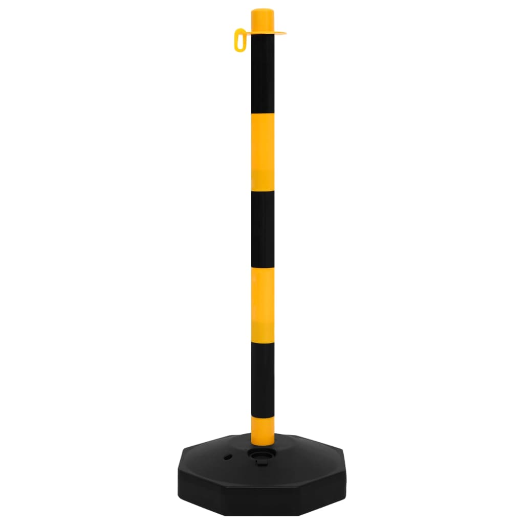 Set prometne gomile s plastičnim lancem m - žuta, 10 - number 3.