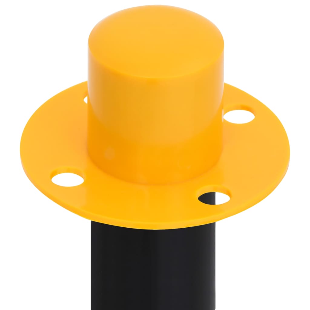 Set prometne gomile s plastičnim lancem m - žuta, 10 - number 6.