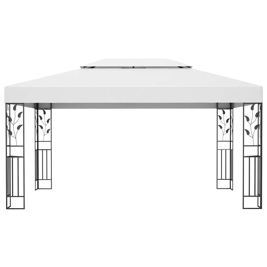 Paviljon s dvostrukim krovom i led svjetlosnim lancima 3x4 m - number 4.