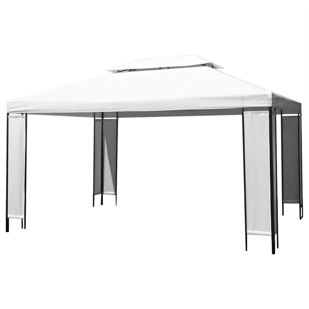 Pavilion with led light chains 3x4 m white - number 4.