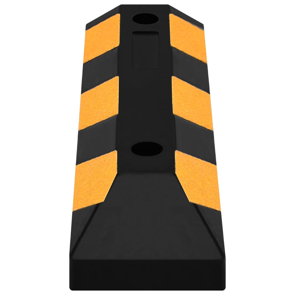 Parking blokovi sa reflektorom 2 kom. 56x15x10 cm guma - number 5.