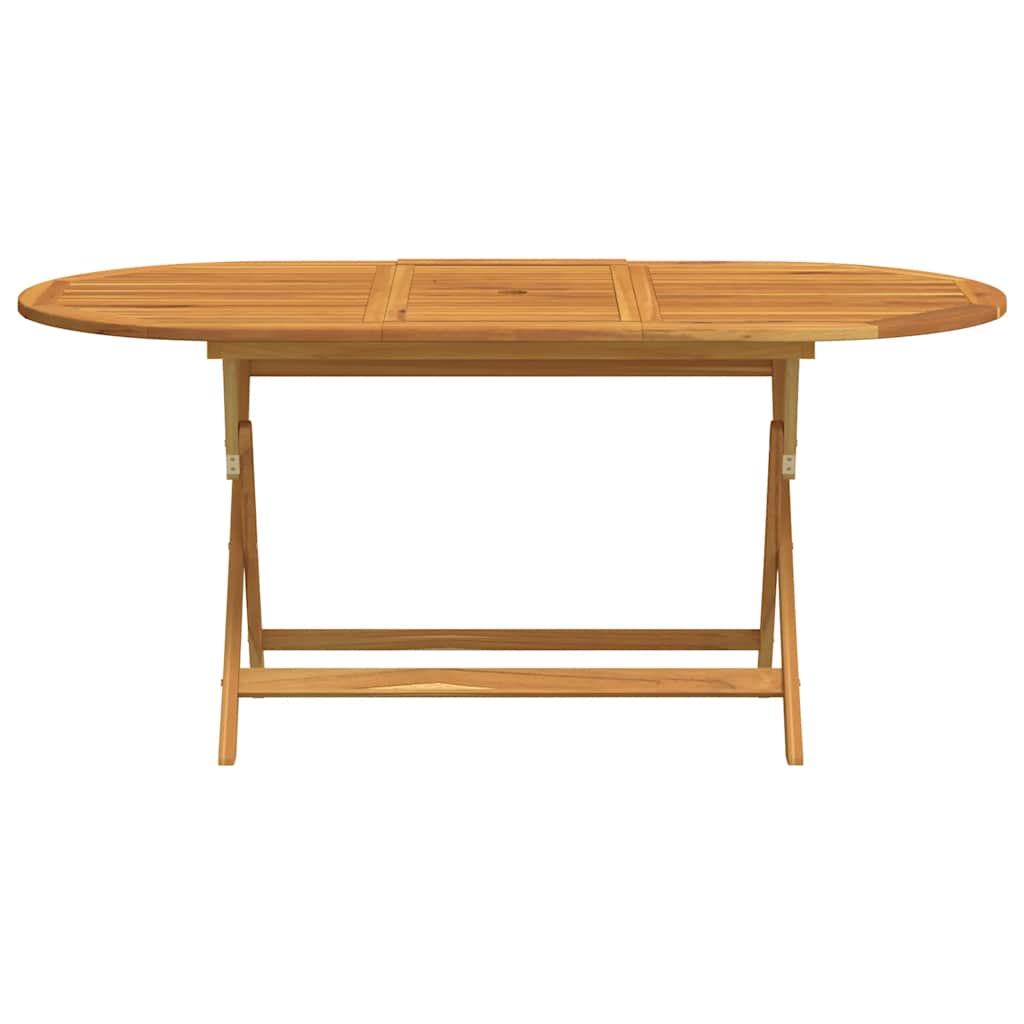 Sklopivi vrtni stol 160x85x75 cm puno drvo eukaliptusa - number 2.