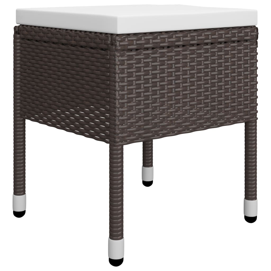 Spisebordssæt til haven 7 dele - brun, 6 - number 11.