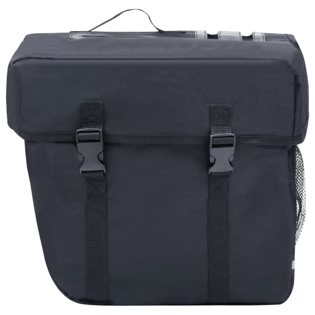 Dobbelt cykeltaske til bagagebærer vandtæt 35 l sort - 34 x 17 x 30 cm (l x b x h) - number 3.