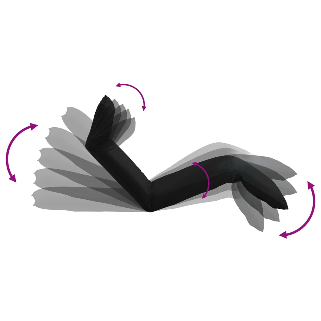 Sammenfoldelig solstol oxfordstof sort - number 5.