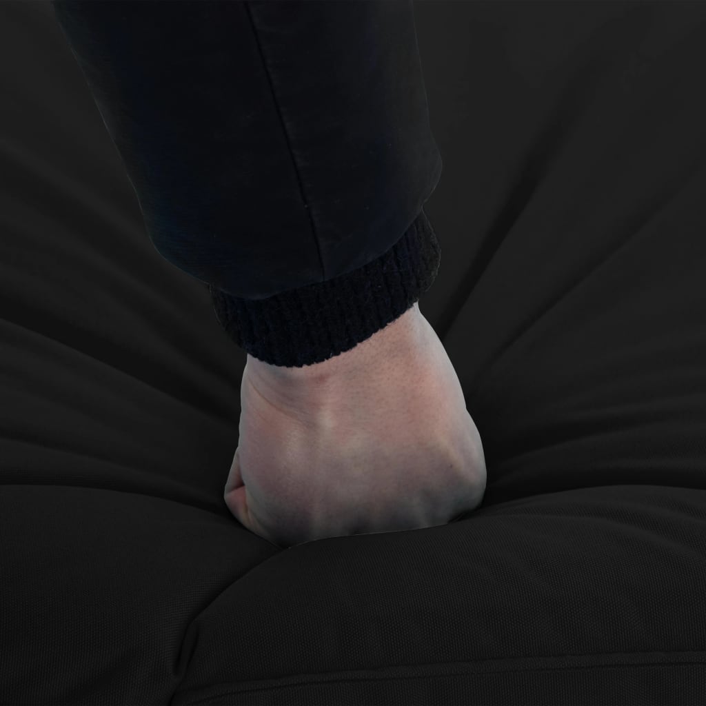 Sammenfoldelig solstol oxfordstof sort - number 8.