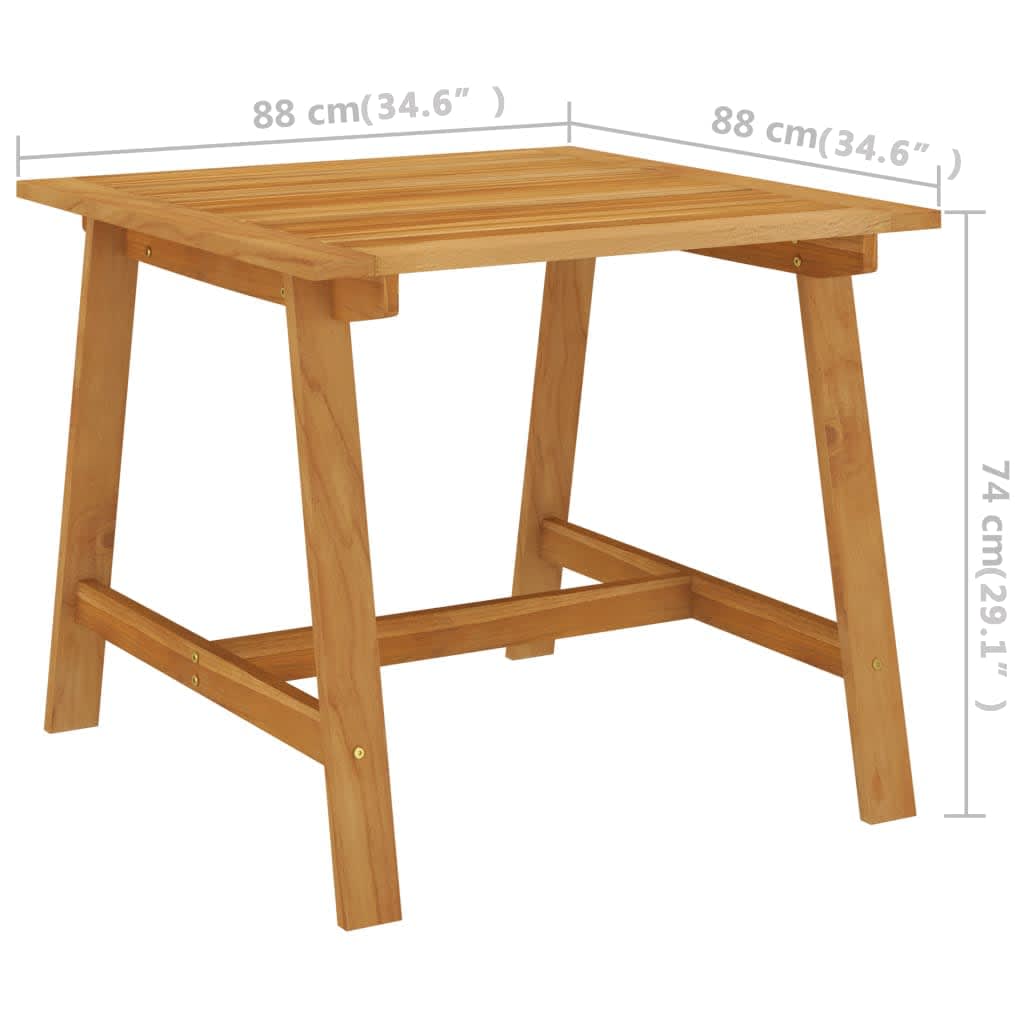 Blagovaonska stolna garnitura za vrt 3 dijela - crna, 2 - number 10.