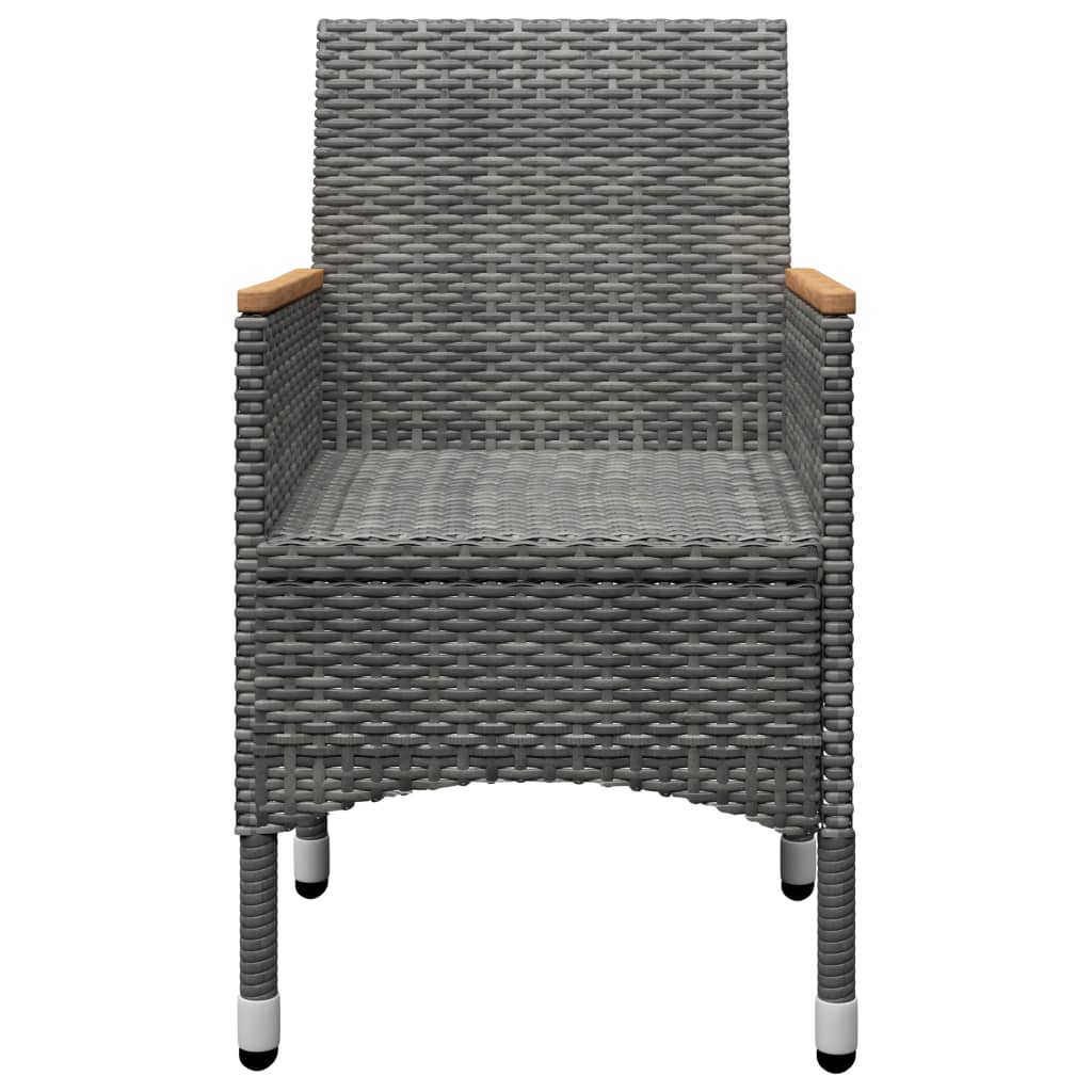 Set za blagovaonicu za vrt 3 dijelova siva - siva i smeđa, 2 - number 12.