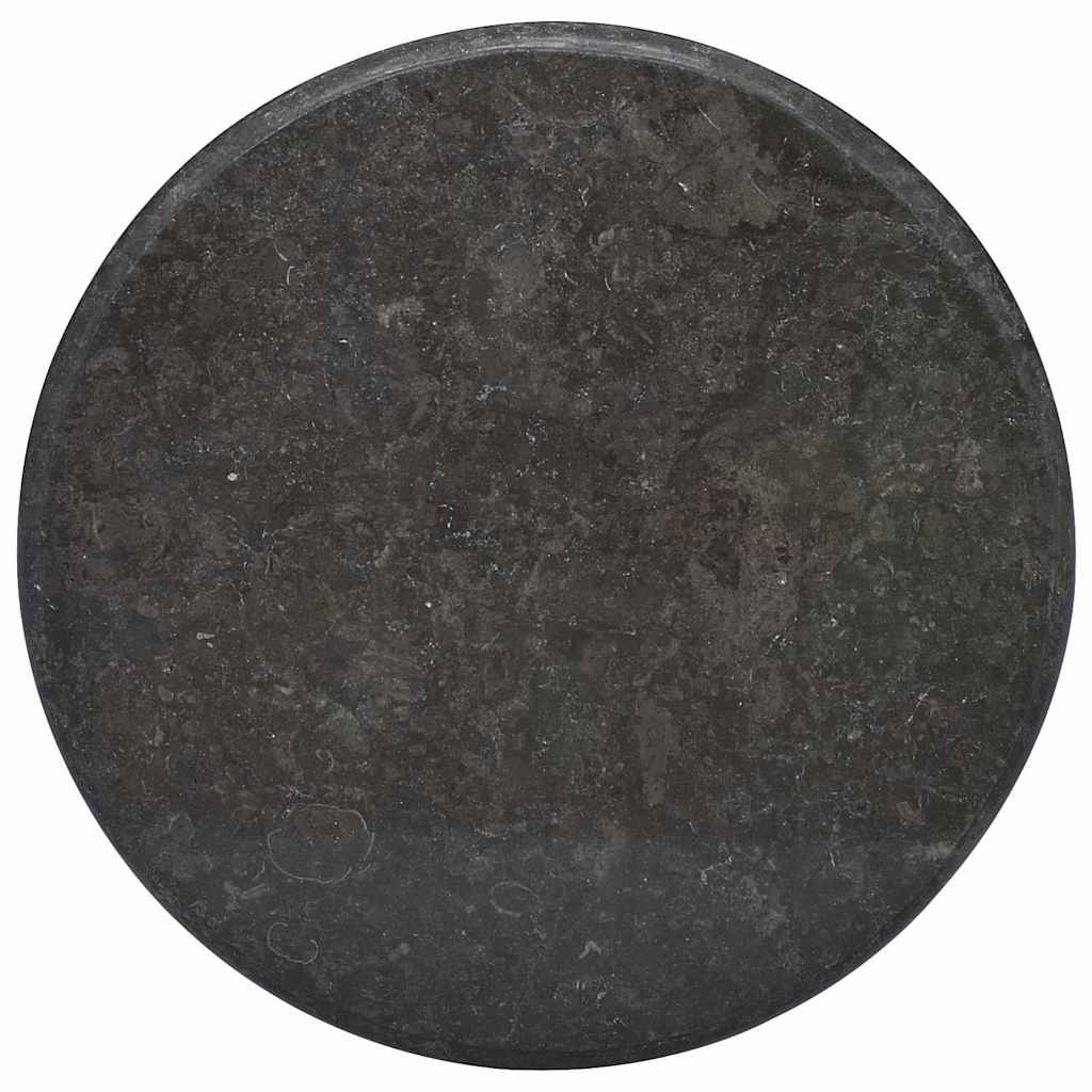 Blat stołu ø60x2,5 cm marmur - czarny, ø 60 x 2,5 cm, 1 - number 6.