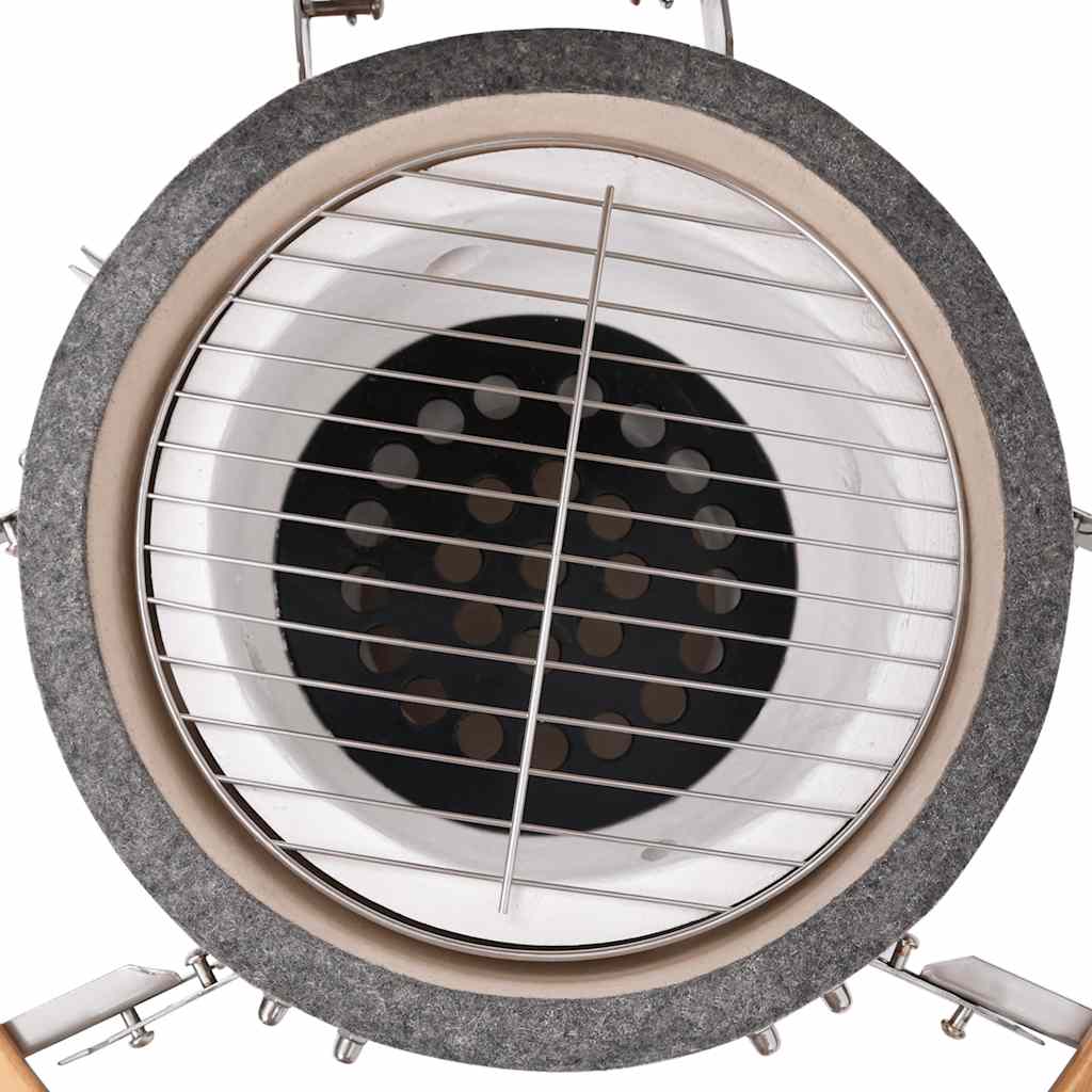 Kamado smoker grill 81 cm ceramic - number 6.