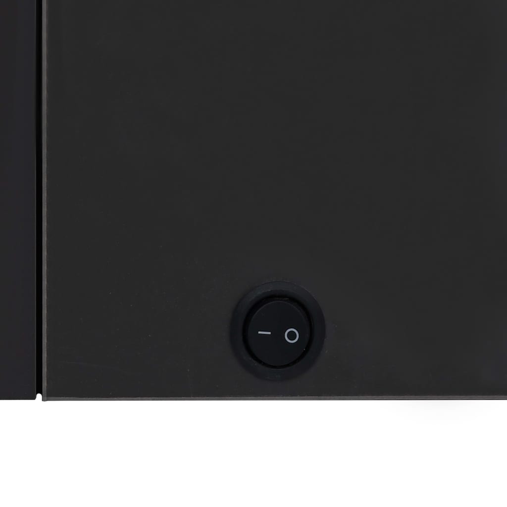 Badeværelsesskab med spejl + led-lys 50x13x70 cm - number 8.