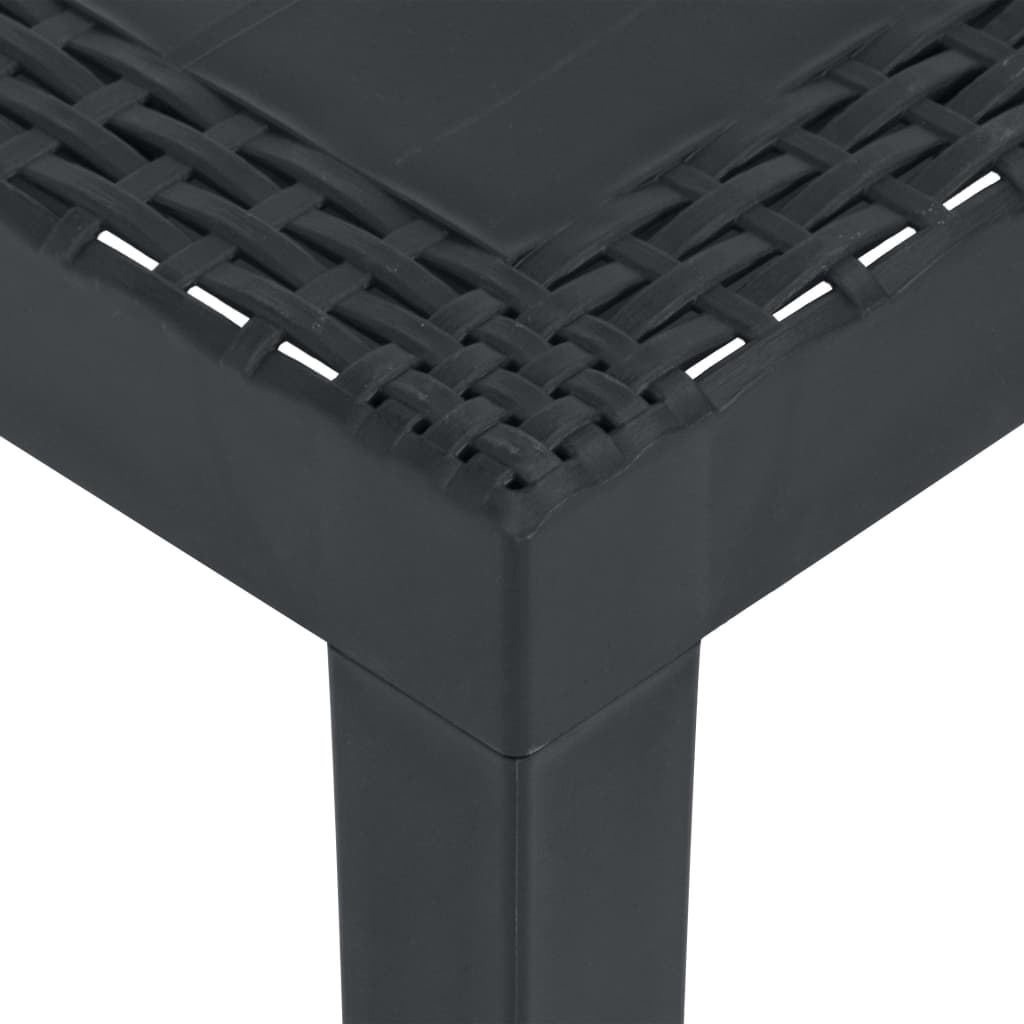 Loungesæt til haven dele med hynder plastik - grå, 3 - number 6.