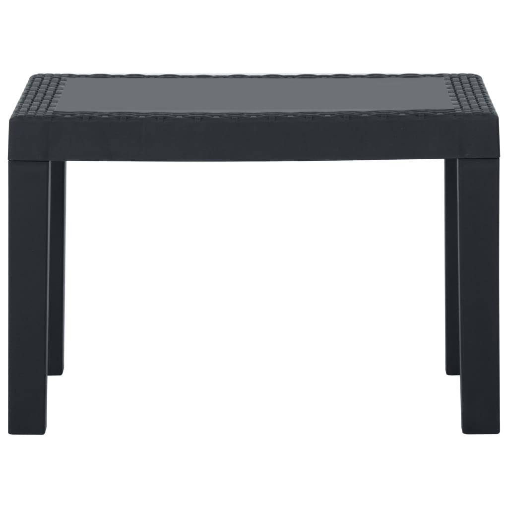 Loungesæt til haven dele med hynder plastik - grå, 3 - number 5.