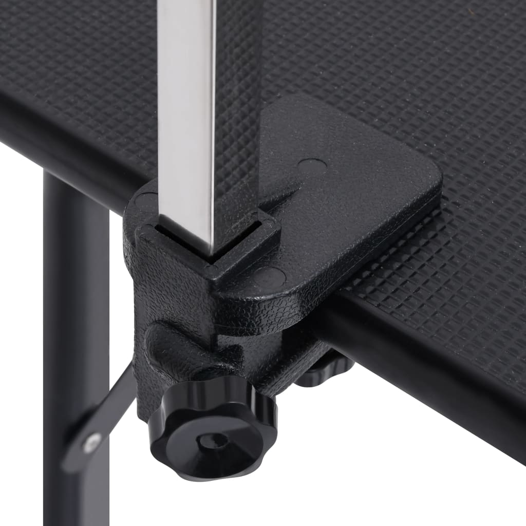 Table de toilettage réglable pour chien avec 1 boucle et panier - number 7.