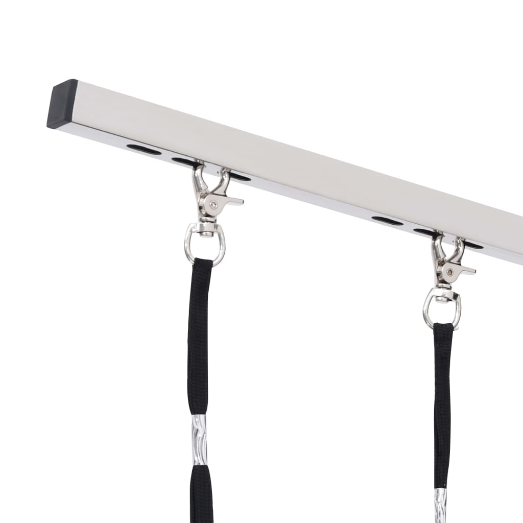 Table de toilettage réglable pour chien avec 2 boucles et panier - number 7.