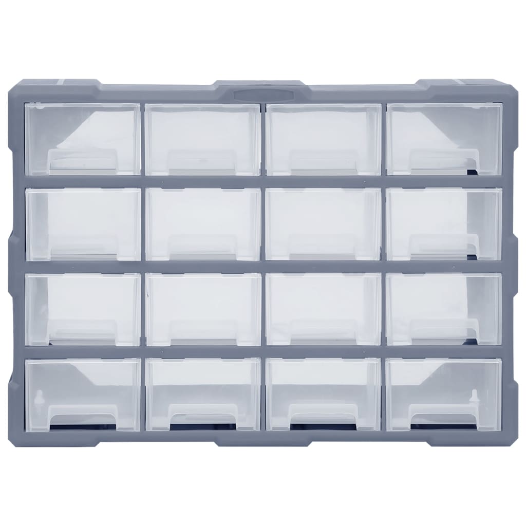 Lådenhet med 52x16x37 cm - grå, 16 lådor, 1 - number 5.