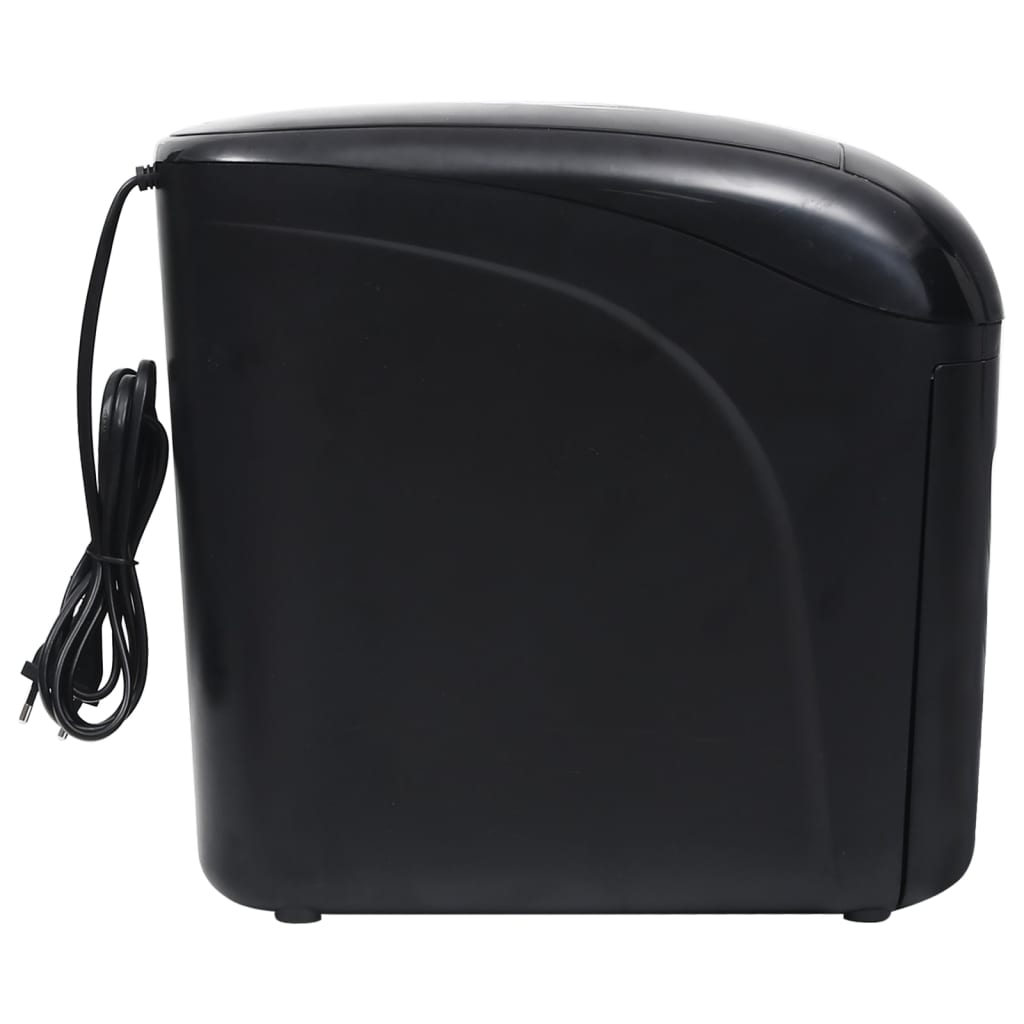 Destructora de papel 10 hojas microcorte negra - number 4.