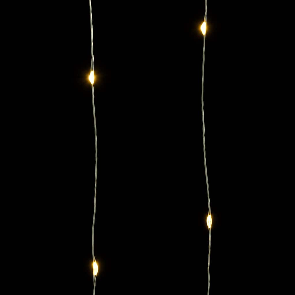 Led light chain with 150 leds 15 m warm white light - number 7.