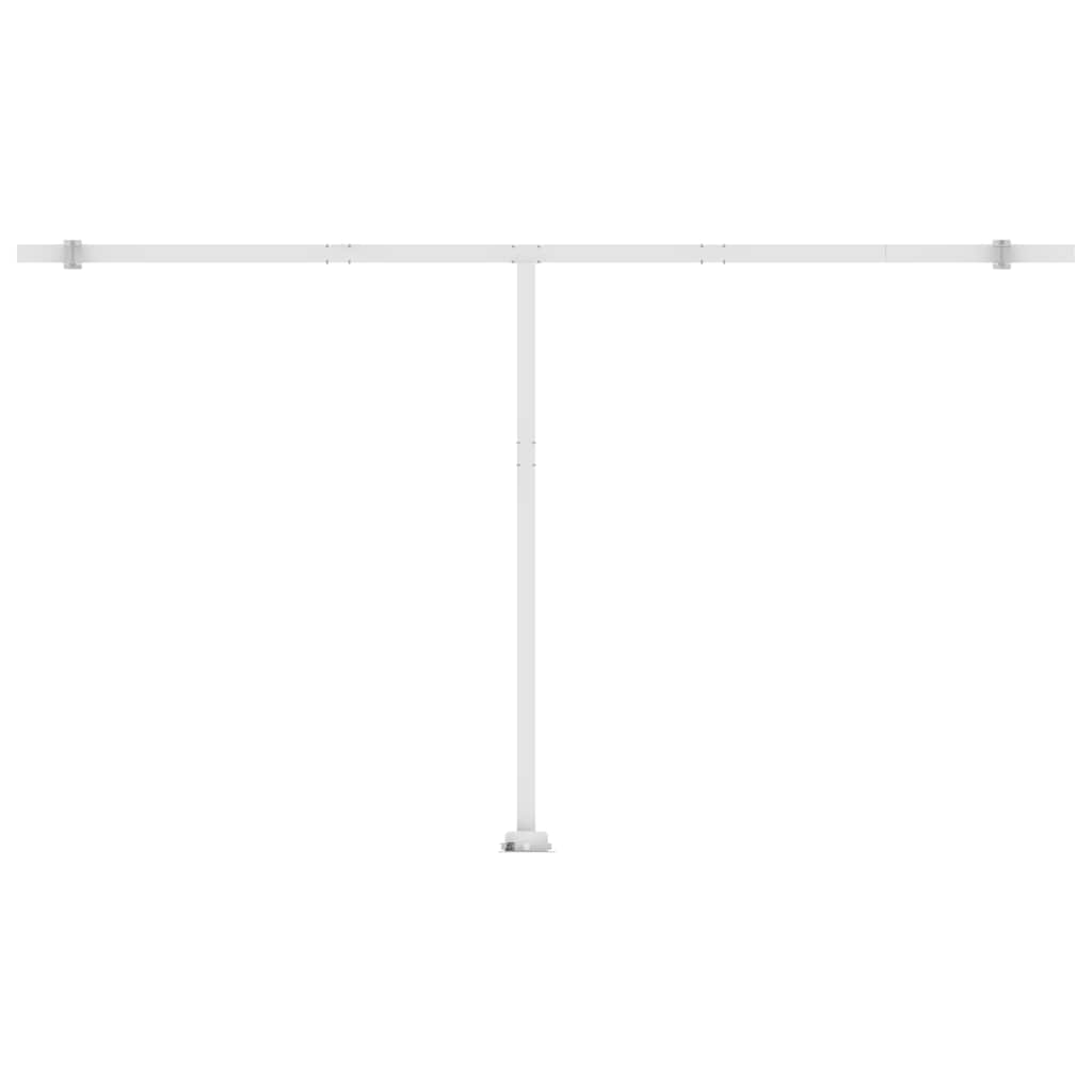 Markise m. led-lys manuel betjening - antracitgrå, 500 x 300 cm, 1 - number 9.