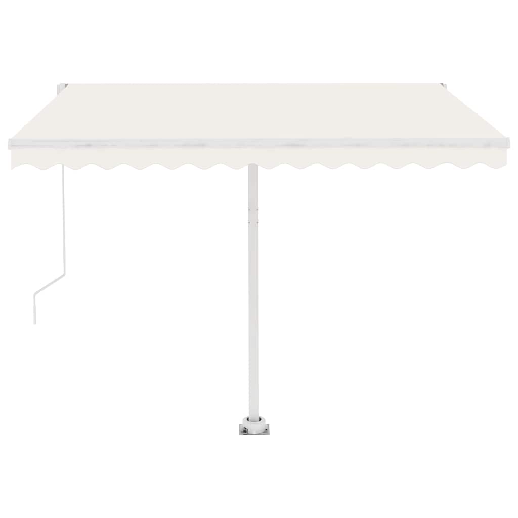 Free -standing awning manual operation cream colored - cream, 300 x 250 cm, 1 - number 2.