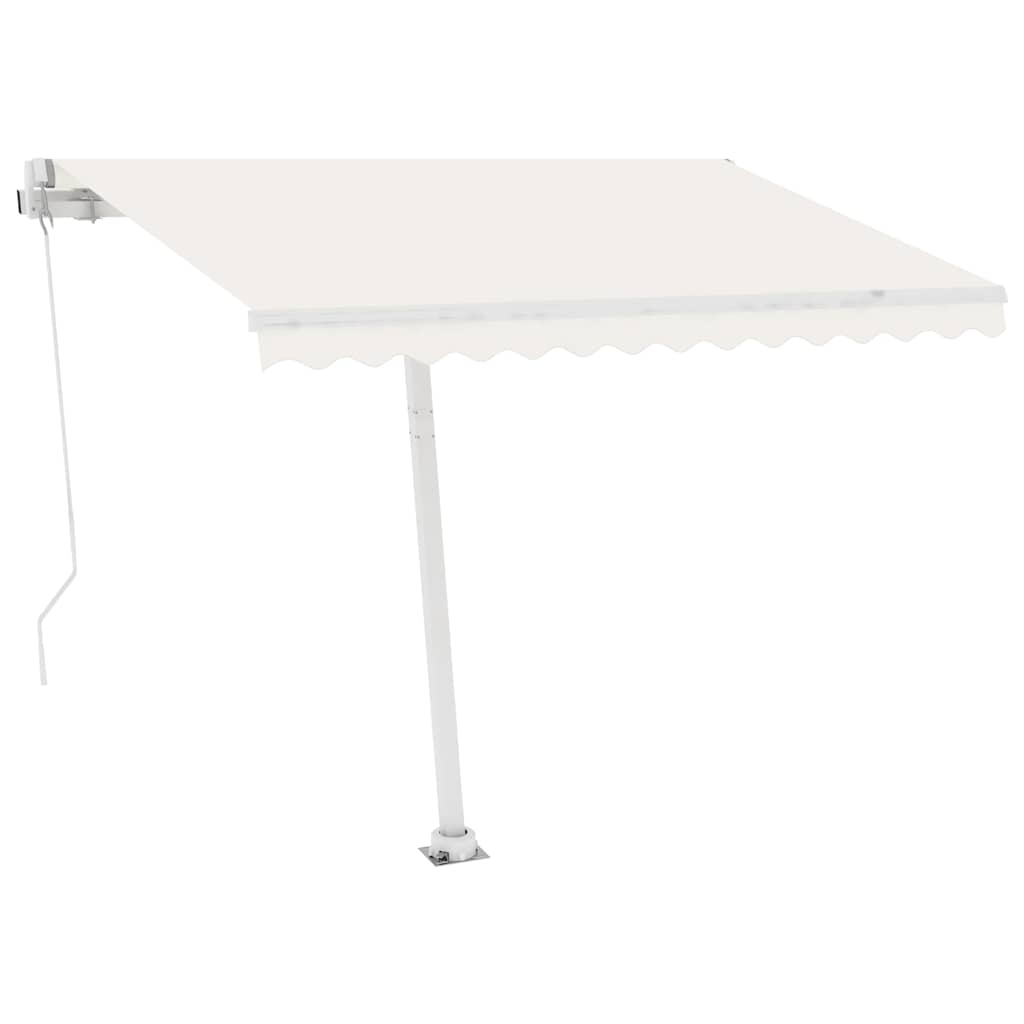 Free -standing awning manual operation cream colored - cream, 300 x 250 cm, 1 - number 3.