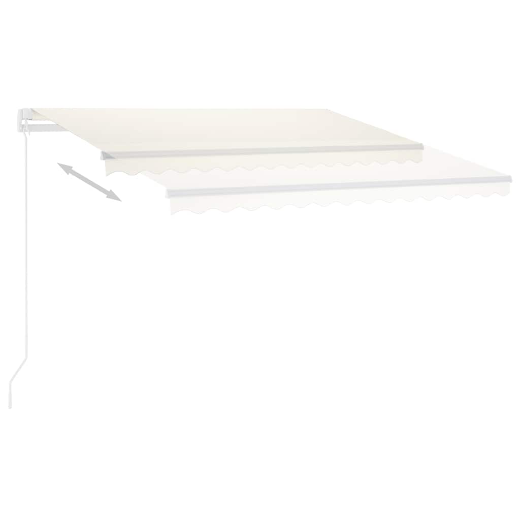 Free -standing awning manual operation cream colored - cream, 300 x 250 cm, 1 - number 5.