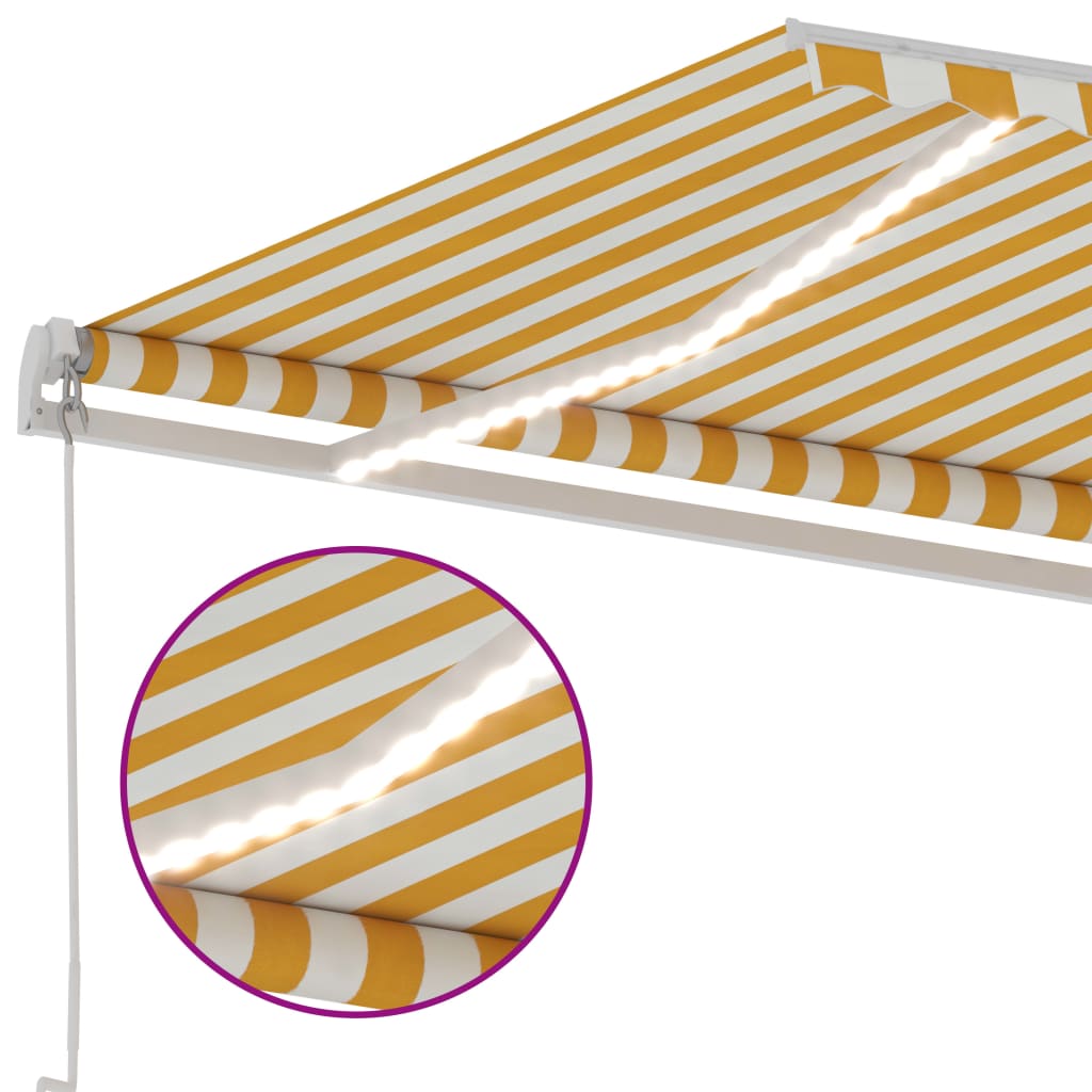 Arkise m. led light manual operation - yellow and white, 300 x 250 cm, 1 - number 6.