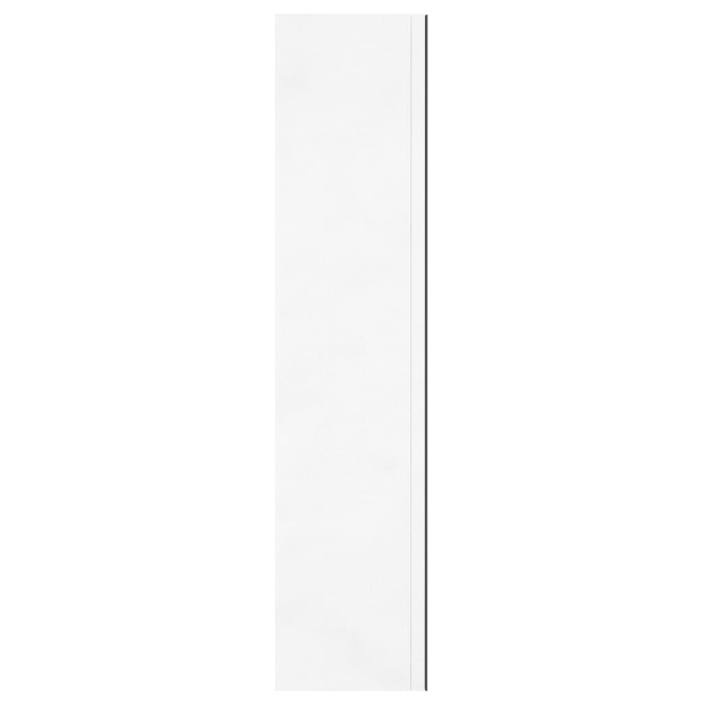 Meuble de salle de bain avec miroir 60x15x75 cm mdf - blanc brillant, 1 - number 6.