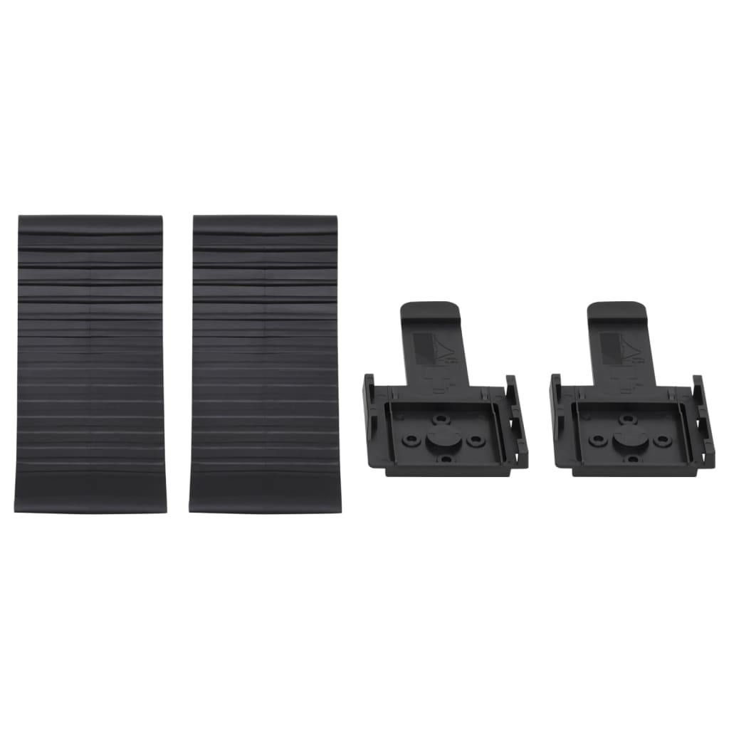 Hjulklodser 2 stk. 25x10x11,5 cm plast - number 3.