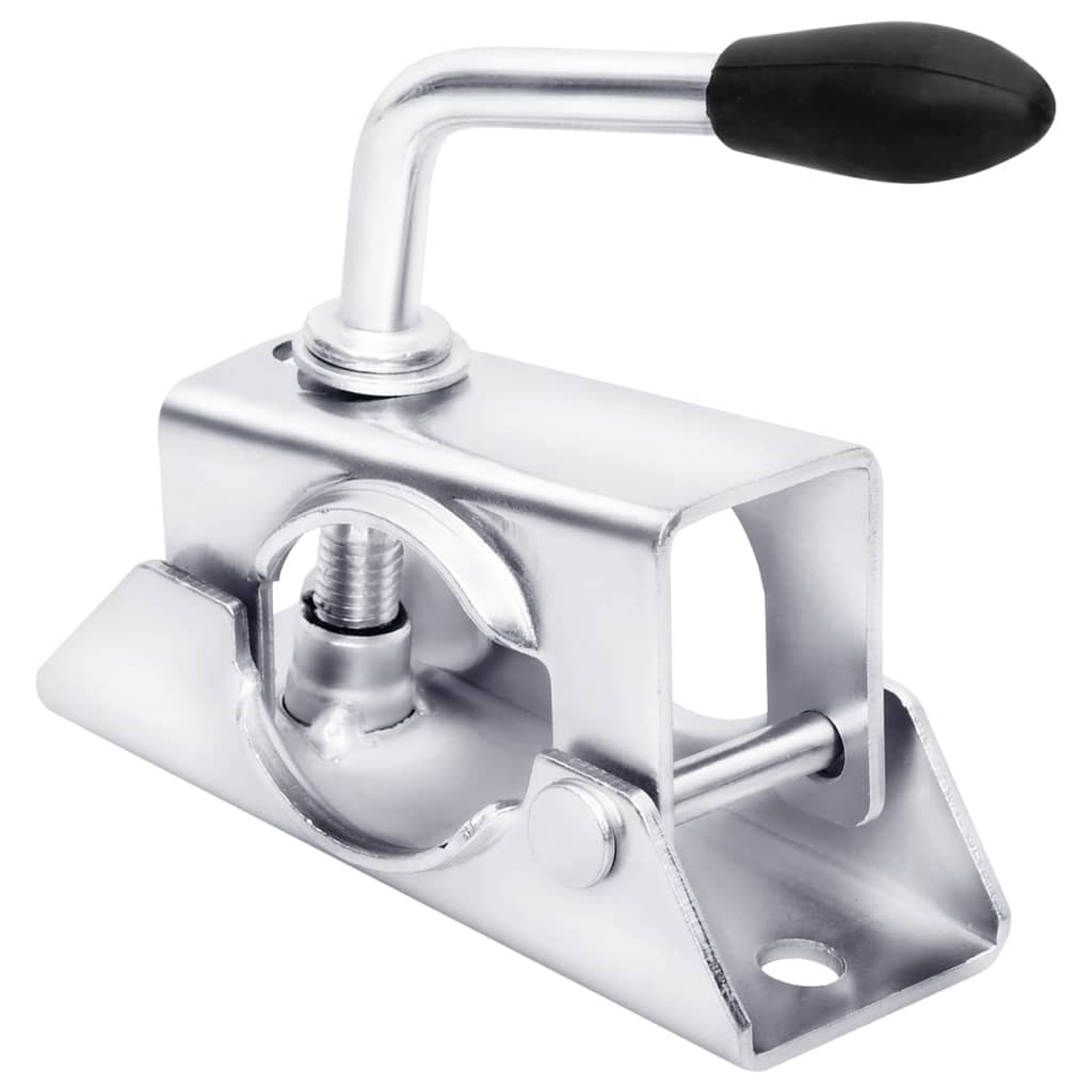 Klembøjler til næsehjul 2 stk. 13,5x6,5x14 cm galvaniseret stål - number 4.